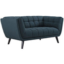 Modway Furniture Bestow Stationary Fabric Loveseat EEI-2534-BLU IMAGE 2