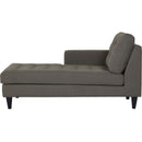 Modway Furniture Empress Fabric Chaise EEI-2596-GRA IMAGE 2