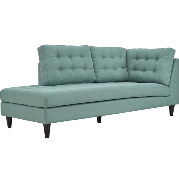Modway Furniture Empress Fabric Chaise EEI-2611-LAG IMAGE 1