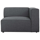 Modway Furniture Mingle Stationary Fabric Sofa EEI-2722-GRY IMAGE 2