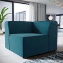 Modway Furniture Mingle Stationary Fabric Sofa EEI-2728-BLU IMAGE 4