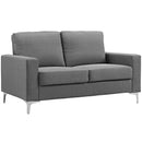 Modway Furniture Allure Stationary Fabric Sofa EEI-2777-GRY IMAGE 2