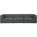 Modway Furniture Mingle Fabric 3 pc Sectional EEI-2827-GRY IMAGE 1