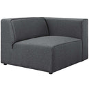 Modway Furniture Mingle Fabric 5 pc Sectional EEI-2835-GRY IMAGE 5