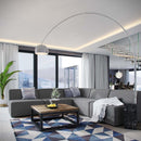 Modway Furniture Mingle Fabric 5 pc Sectional EEI-2839-GRY IMAGE 4