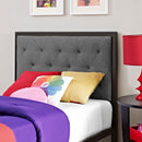 Modway Furniture Mia Twin Upholstered Bed MOD-5178-BRN-GRY-SET IMAGE 7