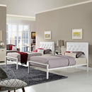 Modway Furniture Mia Twin Upholstered Bed MOD-5179-WHI-WHI-SET IMAGE 10