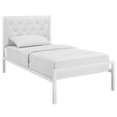 Modway Furniture Mia Twin Upholstered Bed MOD-5179-WHI-WHI-SET IMAGE 2
