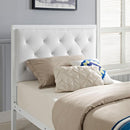 Modway Furniture Mia Twin Upholstered Bed MOD-5179-WHI-WHI-SET IMAGE 6