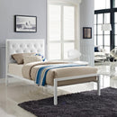 Modway Furniture Mia Twin Upholstered Bed MOD-5179-WHI-WHI-SET IMAGE 7