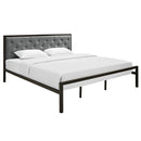 Modway Furniture Mia King Upholstered Bed MOD-5184-BRN-GRY-SET IMAGE 2
