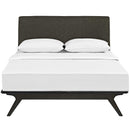 Modway Furniture Tracy Queen Upholstered Bed MOD-5238-CAP-BRN IMAGE 1