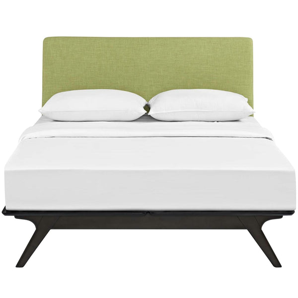 Modway Furniture Tracy Queen Upholstered Bed MOD-5238-CAP-GRN IMAGE 1