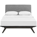 Modway Furniture Tracy Queen Upholstered Bed MOD-5238-CAP-GRY IMAGE 1