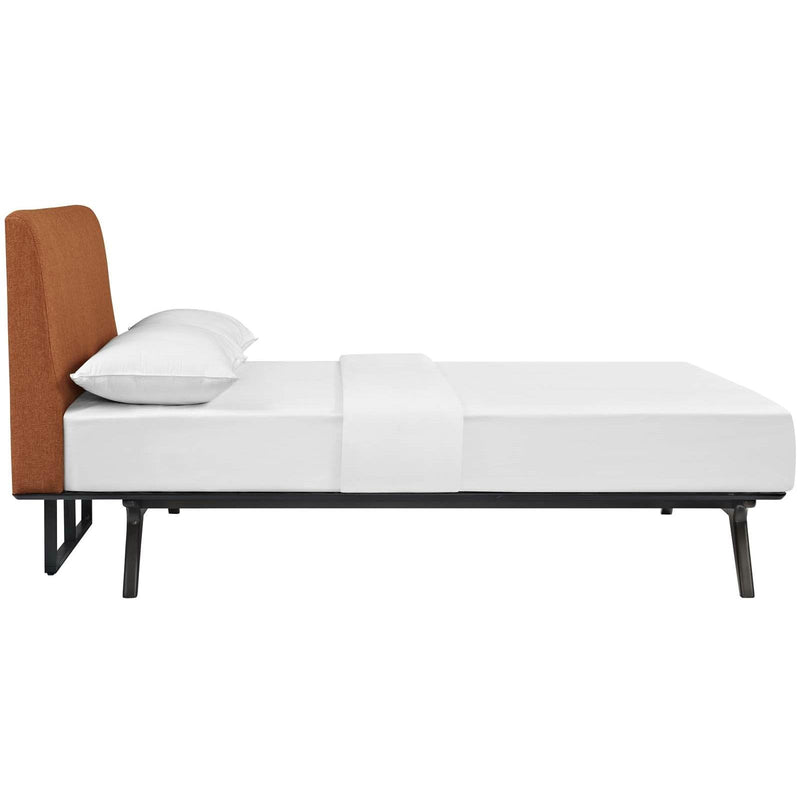 Modway Furniture Tracy Queen Upholstered Bed MOD-5238-CAP-ORA IMAGE 3