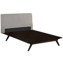 Modway Furniture Tracy Full Upholstered Bed MOD-5317-CAP-GRY IMAGE 4
