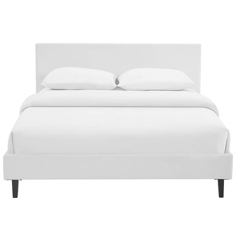 Modway Furniture Anya Full Upholstered Platform Bed MOD-5417-WHI IMAGE 1