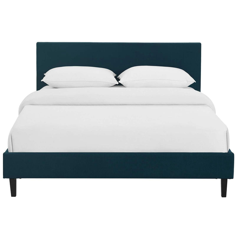 Modway Furniture Anya Full Upholstered Platform Bed MOD-5418-AZU IMAGE 1