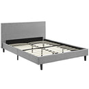 Modway Furniture Anya Queen Upholstered Platform Bed MOD-5420-LGR IMAGE 4
