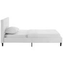 Modway Furniture Linnea Twin Upholstered Platform Bed MOD-5422-WHI IMAGE 3