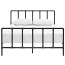 Modway Furniture Dower Queen Platform Bed MOD-5437-BRN IMAGE 1