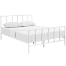 Modway Furniture Dower Queen Platform Bed MOD-5437-WHI IMAGE 2