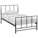 Modway Furniture Estate Twin Platform Bed MOD-5480-BRN IMAGE 2