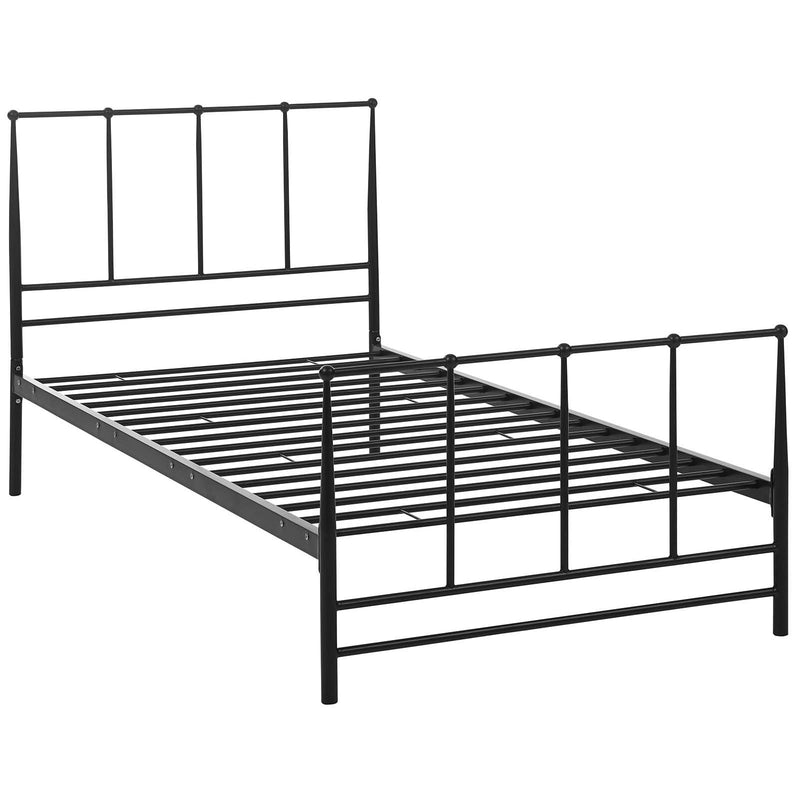 Modway Furniture Estate Twin Platform Bed MOD-5480-BRN IMAGE 4