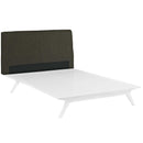 Modway Furniture Tracy Queen Upholstered Bed MOD-5766-WHI-BRN IMAGE 4