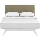 Modway Furniture Tracy Queen Upholstered Bed MOD-5766-WHI-LAT IMAGE 1