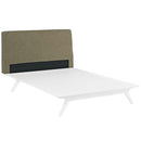 Modway Furniture Tracy Queen Upholstered Bed MOD-5766-WHI-LAT IMAGE 4