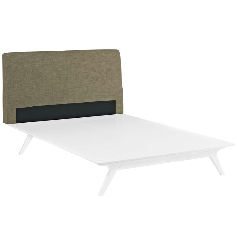 Modway Furniture Tracy Queen Upholstered Bed MOD-5766-WHI-LAT IMAGE 4