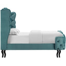 Modway Furniture Violette Queen Fabric Platform Bed MOD-5804-SEA IMAGE 3