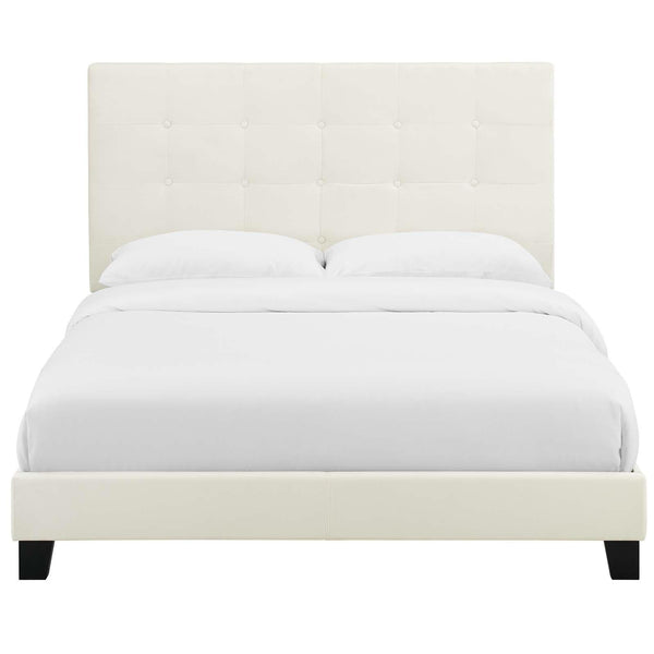 Modway Furniture Melanie Twin Fabric Platform Bed MOD-5805-IVO IMAGE 1