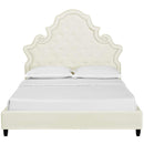 Modway Furniture Valentina Queen Fabric Platform Bed MOD-5808-IVO IMAGE 1