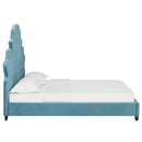 Modway Furniture Valentina Queen Fabric Platform Bed MOD-5808-SEA IMAGE 3