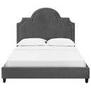 Modway Furniture Primrose Queen Fabric Platform Bed MOD-5812-GRY IMAGE 1