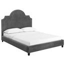 Modway Furniture Primrose Queen Fabric Platform Bed MOD-5812-GRY IMAGE 2
