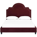 Modway Furniture Primrose Queen Fabric Platform Bed MOD-5812-MAR IMAGE 1