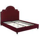 Modway Furniture Primrose Queen Fabric Platform Bed MOD-5812-MAR IMAGE 4