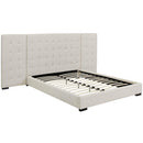 Modway Furniture Sierra Queen Fabric Platform Bed MOD-5818-BEI IMAGE 4