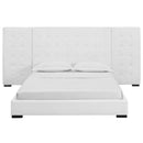 Modway Furniture Sierra Queen Fabric Platform Bed MOD-5818-WHI IMAGE 1