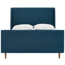 Modway Furniture Aubree Queen Fabric Platform Bed MOD-5824-AZU IMAGE 1