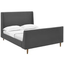 Modway Furniture Aubree Queen Fabric Platform Bed MOD-5824-GRY IMAGE 2