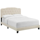 Modway Furniture Amelia Queen Upholstered Platform Bed MOD-5840-BEI IMAGE 2