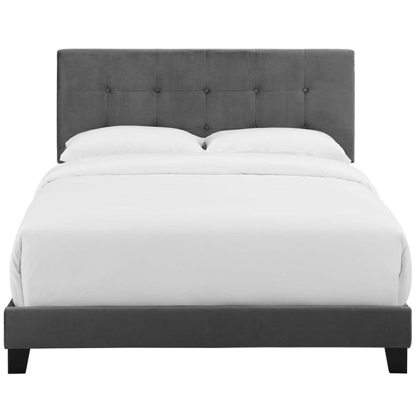 Modway Furniture Amira Full Fabric Platform Bed MOD-5859-GRY IMAGE 1