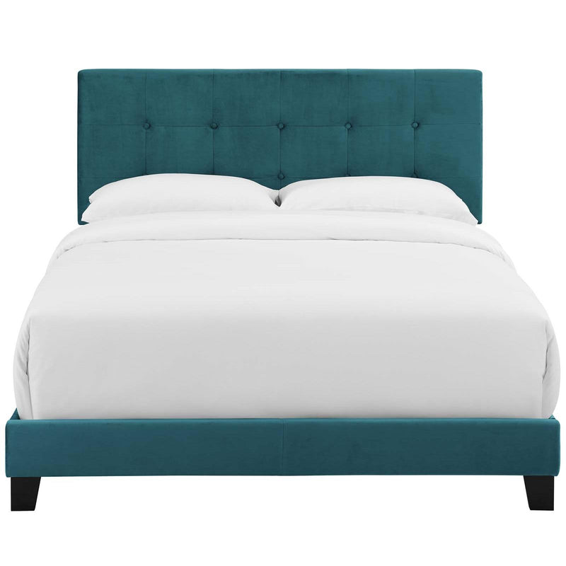 Modway Furniture Amira Full Fabric Platform Bed MOD-5859-SEA IMAGE 1
