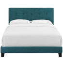 Modway Furniture Amira Queen Upholstered Platform Bed MOD-5867-SEA IMAGE 1