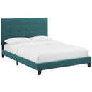 Modway Furniture Melanie Twin Upholstered Platform Bed MOD-5877-TEA IMAGE 2