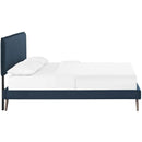 Modway Furniture Amaris Queen Upholstered Platform Bed MOD-5904-AZU IMAGE 3